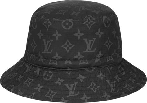 louis vuitton bucket hat black and white|Louis Vuitton monogram bucket hat.